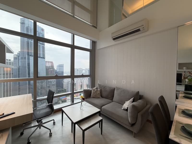 The Clift, 21 McCallum Street, 1 Bedroom, 775 sqft, Condominium For Rent, by Wong Linda, 500168353 - Living Room - PropertyGuru.com.sg