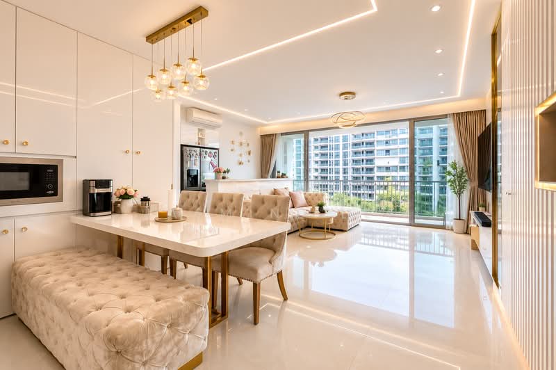 Austville Residences, 11 Sengkang East Avenue, 4 Bedrooms, 1,227 sqft, Executive Condominium For Sale, by Jasmine Lee, 500168450 - Living Room - PropertyGuru.com.sg
