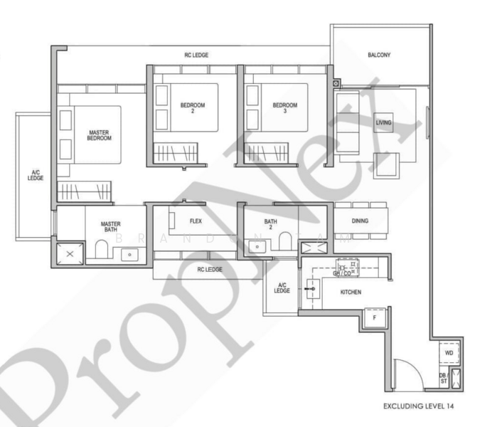 Lentor Modern, Lentor Central, 3 Bedrooms, 980 sqft, Condominium For Sale, by Brandon Tam, 500168514 - PropertyGuru.com.sg