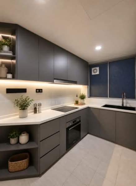 The Bayshore, 22 Bayshore Road, 3 Bedrooms, 1,259 sqft, Condominium For Sale, by Paul Wong, 500168519 - Kitchen - PropertyGuru.com.sg