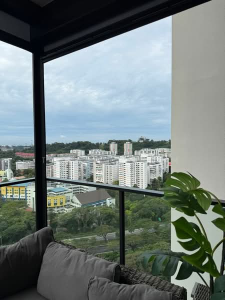 Avenue South Residence, 13 Silat Avenue, 2 Bedrooms, 647 sqft, Condominium For Sale, by Tan Tien An (陈天安), 500168553 - Balcony - PropertyGuru.com.sg