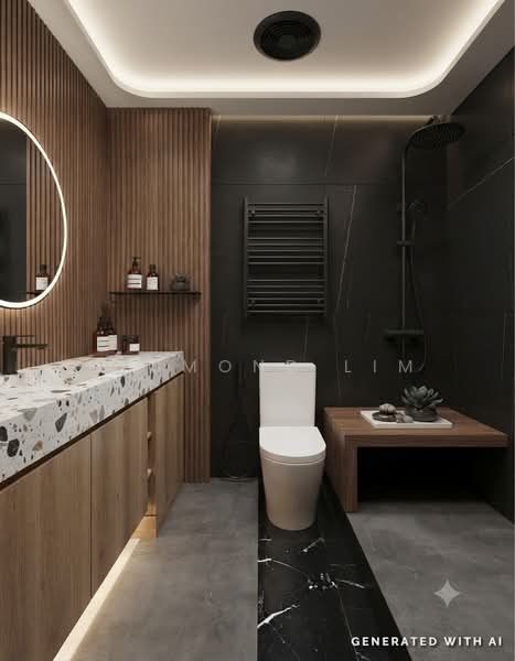 611 Bukit Panjang Ring Road, 611 Bukit Panjang Ring Road, 3 Bedrooms, 1,184 sqft, HDB Flat For Sale, by Desmond Lim, 500168555 - Bathroom - PropertyGuru.com.sg