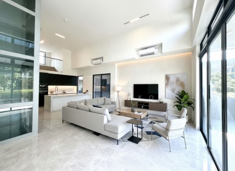Belgravia Ace, 100 Belgravia Drive, 5 Bedrooms, 4,058 sqft, Semi-Detached House For Rent, by Sharon Koh, 500168562 - Living Room - PropertyGuru.com.sg