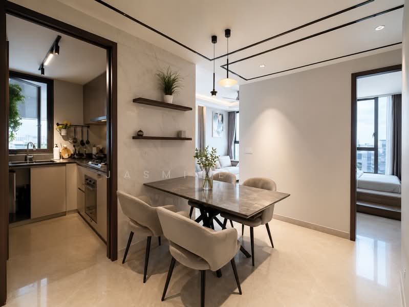 Park Place Residences, 2 Paya Lebar Road, 3 Bedrooms, 1,076 sqft, Condominium For Sale, by Jasmine Lee, 500168579 - Kitchen - PropertyGuru.com.sg
