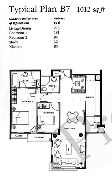 The Tessarina, 20 Wilby Road, 2 Bedrooms, 1,012 sqft, Condominium For Rent, by Kevin Li, 500168601 - PropertyGuru.com.sg