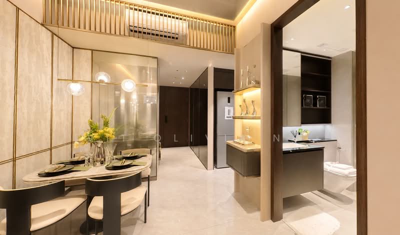 Beside MRT, District 1! 2B2B! High Rental Yield!, , 2 Bedrooms, 657 sqft, Condominium For Sale, by Vit Olivia Ng, 500168624 - Dining Room - PropertyGuru.com.sg