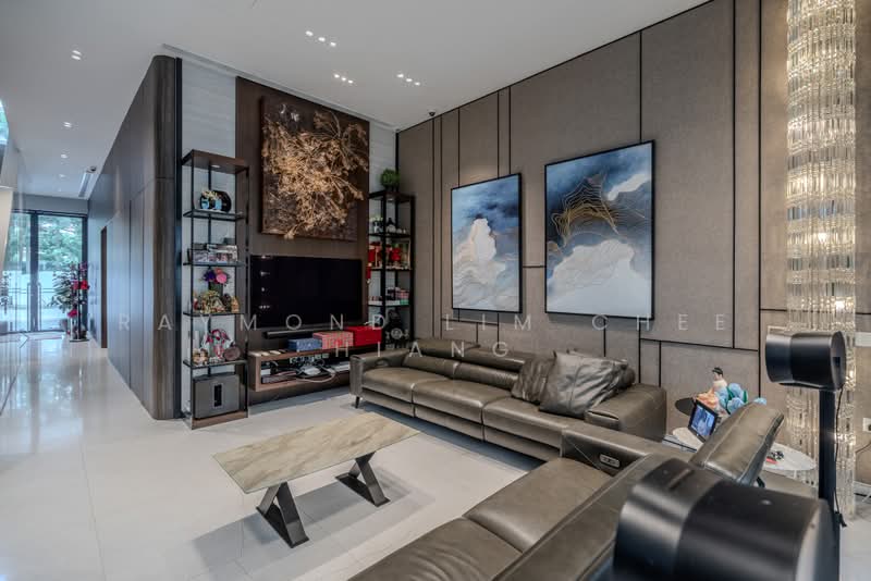 d'Leedon (Former Farrer Court), 1 Leedon Heights, 5 Bedrooms, 6,856 sqft, Cluster House For Sale, by Raymond Lim Chee Hiang, 500168684 - Living Room - PropertyGuru.com.sg