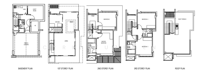 Cabana, 145A Sunrise Terrace, 5 Bedrooms, 3,251 sqft, Terraced House For Rent, by Cyril Tuzemen, 500168700 - PropertyGuru.com.sg
