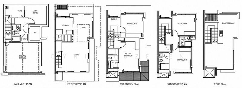 Cabana, 145A Sunrise Terrace, 5 Bedrooms, 3,251 sqft, Terraced House For Rent, by Cyril Tuzemen, 500168700 - PropertyGuru.com.sg