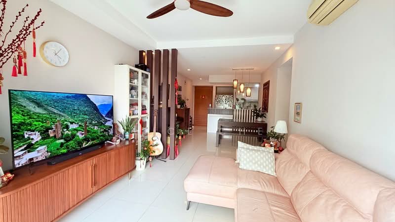 The Quartz, 55 Compassvale Bow, 2 Bedrooms, 1,001 sqft, Condominium For Sale, by Eunice Chew, 500168709 - Living Room - PropertyGuru.com.sg