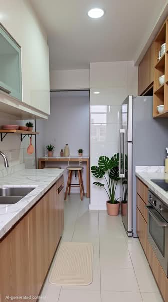The Canopy, 71 Yishun Avenue 11, 3 Bedrooms, 1,033 sqft, Executive Condominium For Sale, by Shirley Lee, 500168715 - Kitchen - PropertyGuru.com.sg