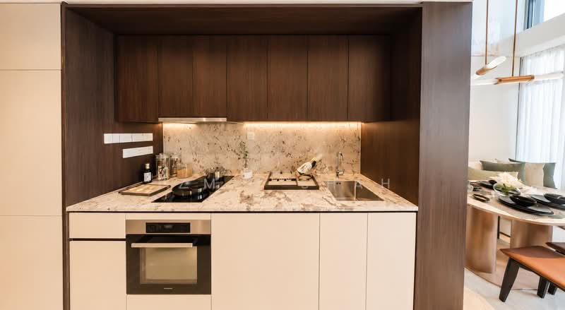 Tembusu Grand, 94 Jalan Tembusu, 1 Bedroom, 527 sqft, Condominium For Sale, by Izmir Shah, 500168751 - Kitchen - PropertyGuru.com.sg
