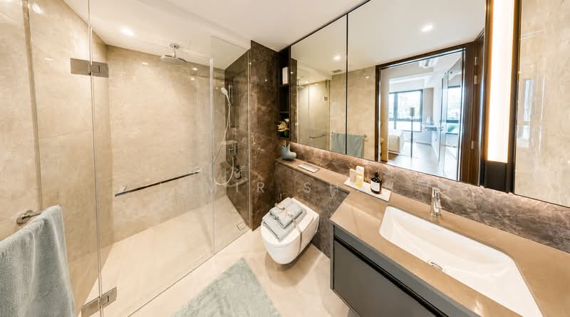 Tembusu Grand, 94 Jalan Tembusu, 1 Bedroom, 527 sqft, Condominium For Sale, by Izmir Shah, 500168751 - Bathroom - PropertyGuru.com.sg