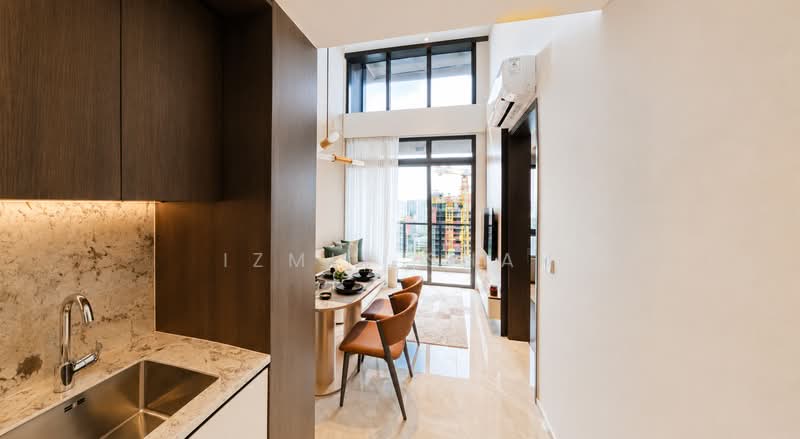Tembusu Grand, 94 Jalan Tembusu, 1 Bedroom, 527 sqft, Condominium For Sale, by Izmir Shah, 500168751 - Living Room - PropertyGuru.com.sg