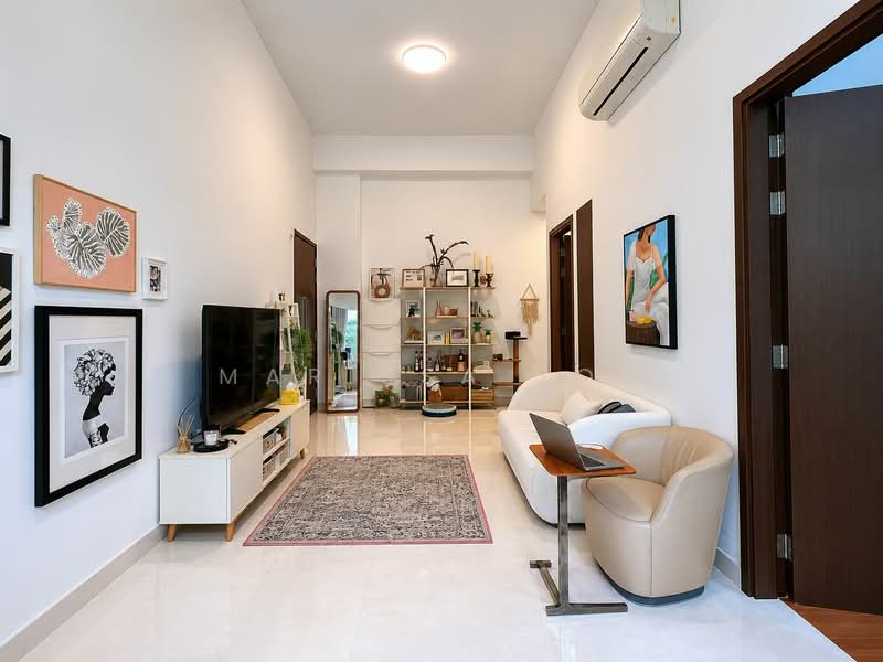 Tropika East, 3 Foo Kim Lin Road, 2 Bedrooms, 840 sqft, Condominium For Sale, by Marissa Soh, 500168756 - Living Room - PropertyGuru.com.sg
