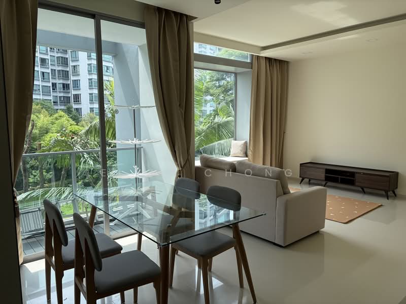 Botannia, 33A West Coast Park, 3 Bedrooms, 1,270 sqft, Condominium For Rent, by Elina Chong, 500168765 - Living Room - PropertyGuru.com.sg