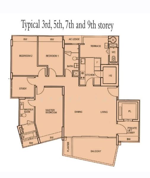 Floridian, 965 Bukit Timah Road, 3 Bedrooms, 1,690 sqft, Condominium For Rent, by Daphne Tan, 500168812 - PropertyGuru.com.sg