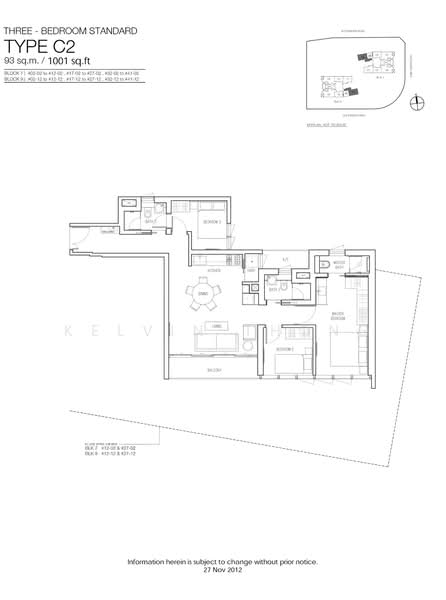 Echelon, 7 Alexandra View, 3 Bedrooms, 1,001 sqft, Condominium For Rent, by Kelvin Thong, 500168814 - PropertyGuru.com.sg