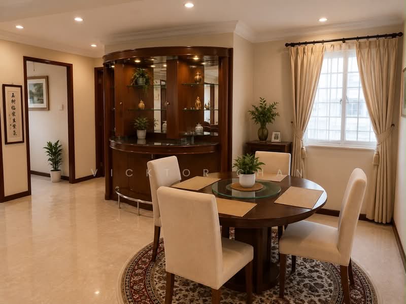 670 Woodlands Drive 71, 670 Woodlands Drive 71, 3 Bedrooms, 1,399 sqft, HDB Flat For Rent, by Vicktor Chan, 500168824 - Dining Room - PropertyGuru.com.sg