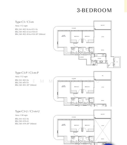 Chuan Park, 240 Lorong Chuan, 3 Bedrooms, 1,206 sqft, Condominium For Sale, by Gemma Tang, 500168825 - PropertyGuru.com.sg