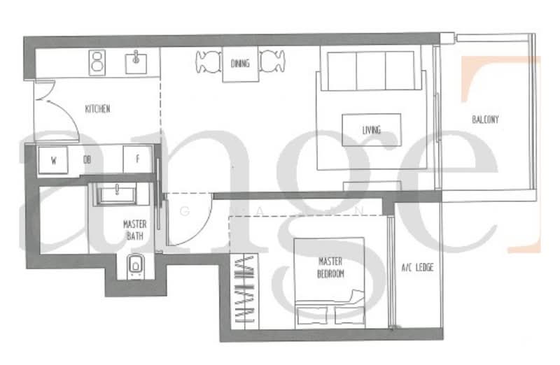 Sennett Residence, 31 Pheng Geck Avenue, 1 Bedroom, 581 sqft, Condominium For Rent, by Gina Tan, 500168832 - PropertyGuru.com.sg