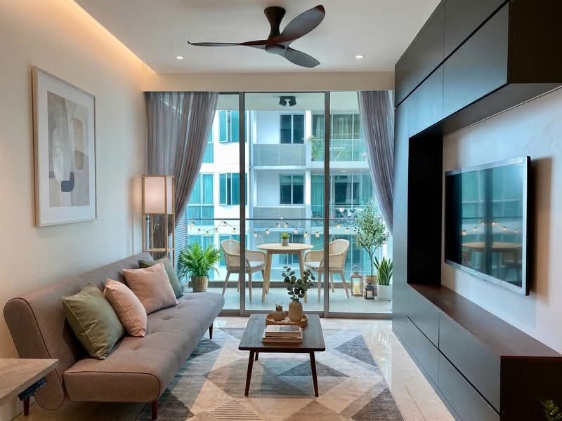 Sennett Residence, 31 Pheng Geck Avenue, 1 Bedroom, 581 sqft, Condominium For Rent, by Gina Tan, 500168832 - Living Room - PropertyGuru.com.sg