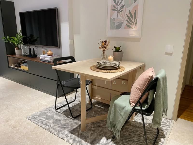 Sennett Residence, 31 Pheng Geck Avenue, 1 Bedroom, 581 sqft, Condominium For Rent, by Gina Tan, 500168832 - Dining Room - PropertyGuru.com.sg