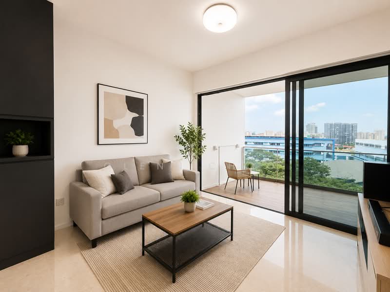 The Panorama, 18 Ang Mo Kio Ave 2, 3 Bedrooms, 990 sqft, Condominium For Rent, by Glenn Choo, 500168847 - Living Room - PropertyGuru.com.sg