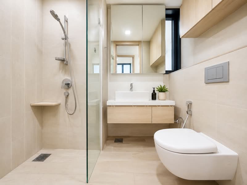 The Panorama, 18 Ang Mo Kio Ave 2, 3 Bedrooms, 990 sqft, Condominium For Rent, by Glenn Choo, 500168847 - Bathroom - PropertyGuru.com.sg