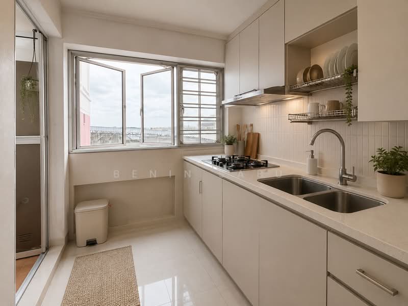 756 Pasir Ris Street 71, 756 Pasir Ris Street 71, 3 Bedrooms, 1,141 sqft, HDB Flat For Sale, by Benin Sabu, 500168877 - Kitchen Reimagined - PropertyGuru.com.sg