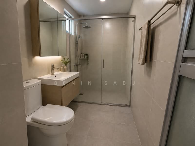 756 Pasir Ris Street 71, 756 Pasir Ris Street 71, 3 Bedrooms, 1,141 sqft, HDB Flat For Sale, by Benin Sabu, 500168877 - Master Bathroom Reimagined - PropertyGuru.com.sg