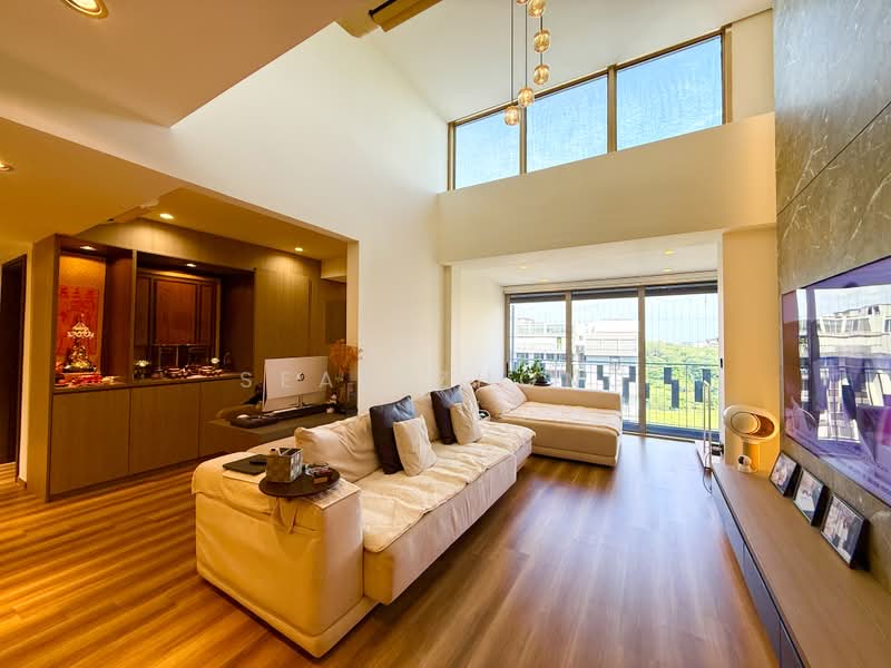 FLO Residence, Punggol Field Walk, 4 Bedrooms, 2,067 sqft, Condominium For Sale, by Sean Zhong, 500168953 - Living Room - PropertyGuru.com.sg