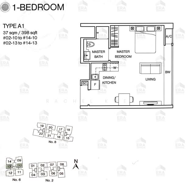 8 @ Woodleigh, 2 Woodleigh Close, 1 Bedroom, 398 sqft, Condominium For Sale, by Rachel Kwek, 500168989 - PropertyGuru.com.sg