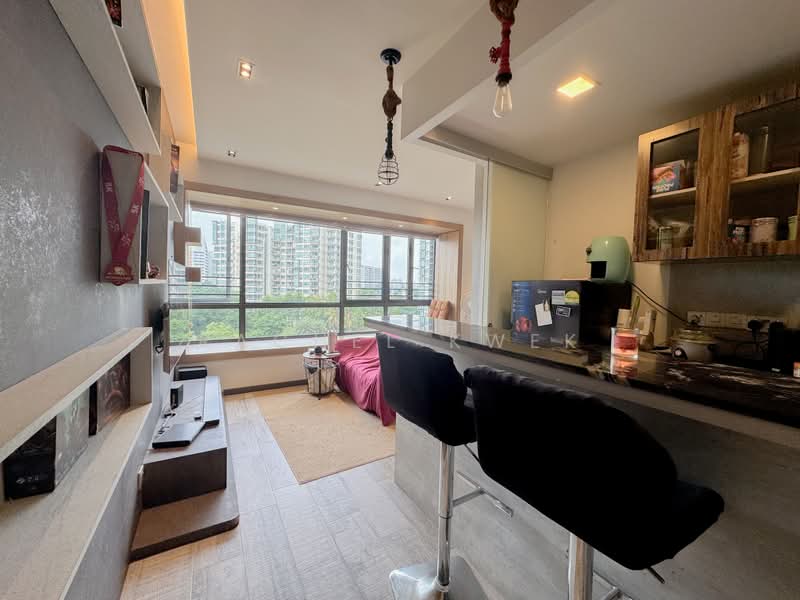 8 @ Woodleigh, 2 Woodleigh Close, 1 Bedroom, 398 sqft, Condominium For Sale, by Rachel Kwek, 500168989 - Living Room - PropertyGuru.com.sg