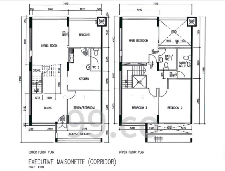 834 Yishun Street 81, 834 Yishun Street 81, 3 Bedrooms, 1,571 sqft, HDB Flat For Sale, by Celine Tan, 500169032 - PropertyGuru.com.sg