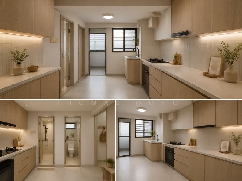 119 Bukit Merah View, 119 Bukit Merah View, 2 Bedrooms, 700 sqft, HDB Flat For Sale, by Thomas Wong, 500169047 - Kitchen - PropertyGuru.com.sg