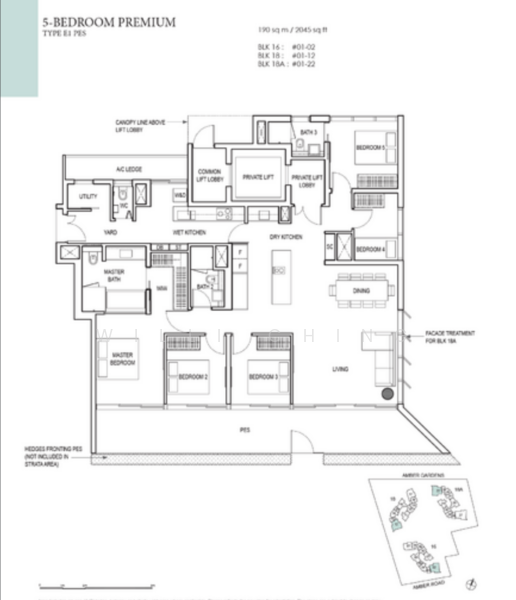 Amber Park, 14 Amber Gardens, 5 Bedrooms, 2,045 sqft, Condominium For Sale, by Willi Ching, 500169067 - PropertyGuru.com.sg