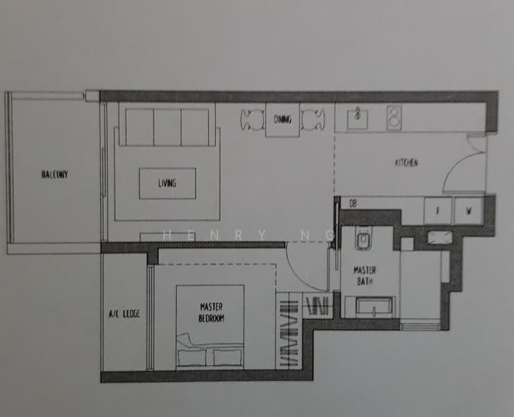 Sennett Residence, 31 Pheng Geck Avenue, 1 Bedroom, 571 sqft, Condominium For Sale, by Henry Ng, 500169071 - PropertyGuru.com.sg
