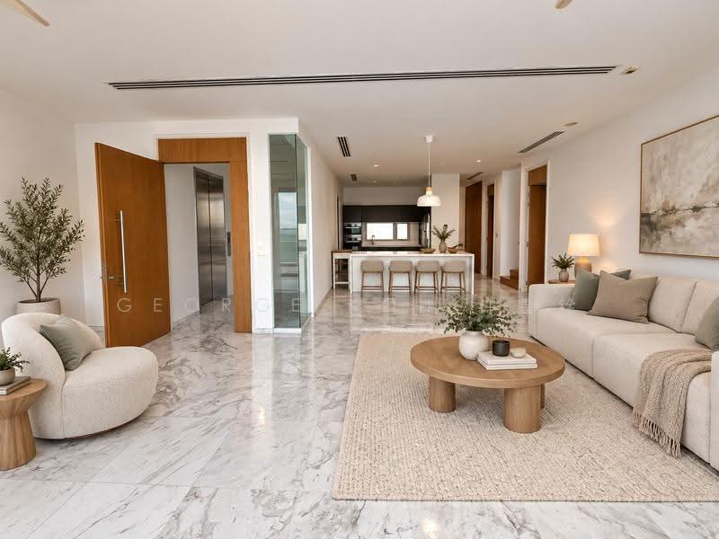 The Coast at Sentosa Cove, 276 Ocean Drive, Harbourfront / Telok Blangah, 5 Bedrooms, 4,596 sqft, Condominium For Sale, by George Koh 许晋铨, 500169077 - Living Room - Artist Impression - PropertyGuru.com.sg