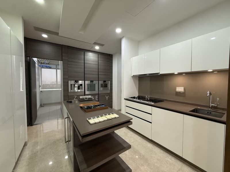 Gramercy Park, 57 Grange Road, 4 Bedrooms, 2,637 sqft, Condominium For Rent, by Zoey Tan, 500169089 - Kitchen - PropertyGuru.com.sg