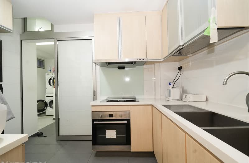 The Parc Condominium, 1 West Coast Walk, 3 Bedrooms, 1,216 sqft, Condominium For Rent, by Royston Tan, 500169125 - Kitchen - PropertyGuru.com.sg