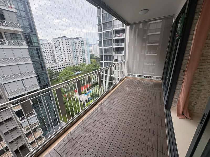 The Luxurie, 21 Compassvale Road, 3 Bedrooms, 1,055 sqft, Condominium For Sale, by Alice Ong, 500169139 - Balcony - PropertyGuru.com.sg