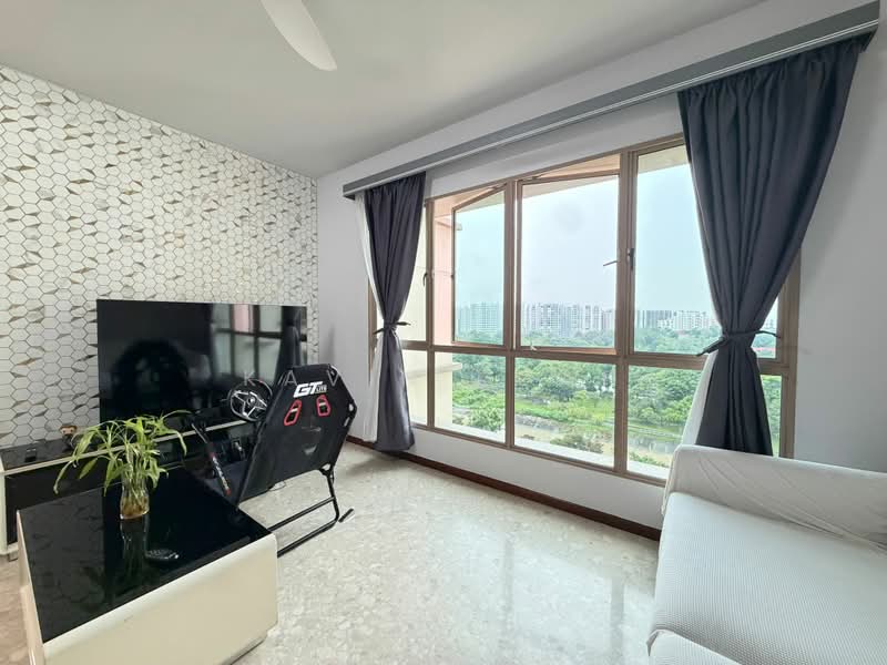 The Rivervale, 3 Rivervale Link, 3 Bedrooms, 1,302 sqft, Condominium For Sale, by Kavin Kuah, 500169184 - Living Room - PropertyGuru.com.sg
