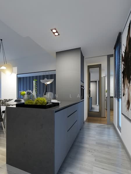 Park Green, 2 Rivervale Link, 4 Bedrooms, 1,389 sqft, Condominium For Sale, by Jon Law, 500169210 - Kitchen - PropertyGuru.com.sg
