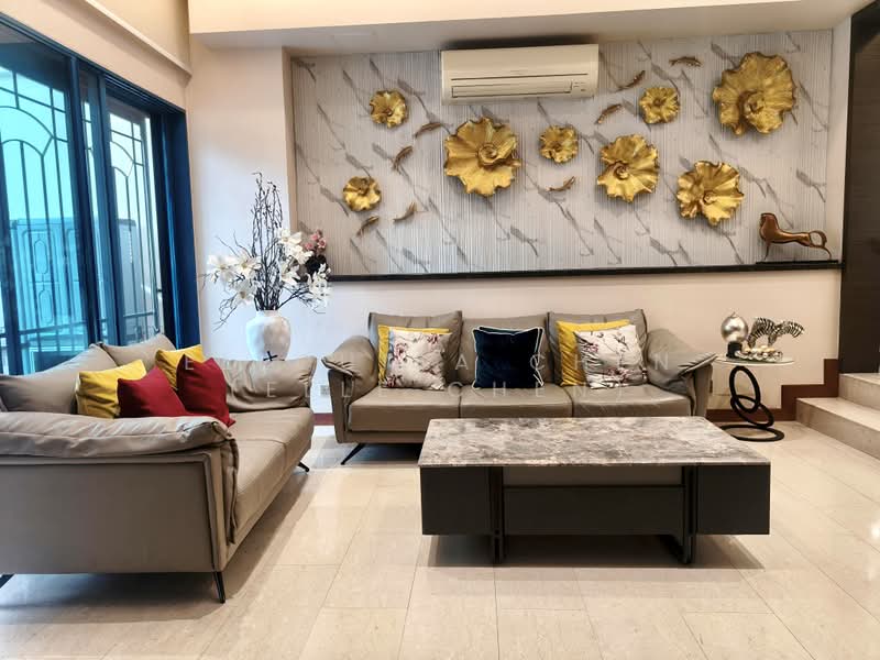 D'Manor, Tanah Merah Kechil Avenue, 6 Bedrooms, 3,305 sqft, Terraced House For Sale, by Ellouisa Chen (Elle Chen), 500169218 - Living Room - PropertyGuru.com.sg