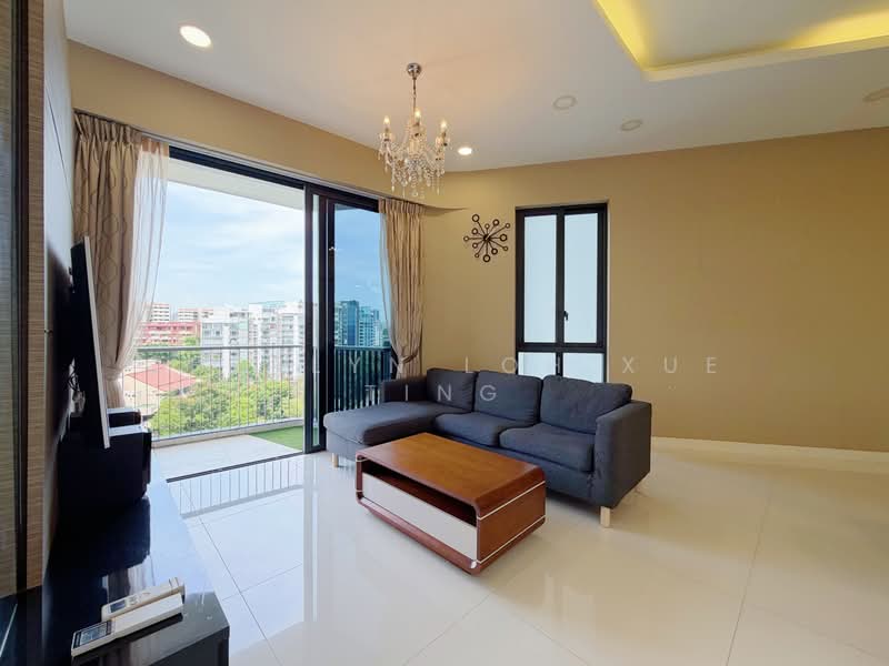 d'Leedon (Former Farrer Court), 13 Leedon Heights, 3 Bedrooms, 1,346 sqft, Condominium For Sale, by Cherlyn Loh Xue Ting, 500169234 - Living Room - PropertyGuru.com.sg