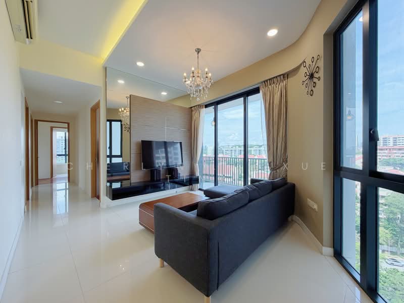 d'Leedon (Former Farrer Court), 13 Leedon Heights, 3 Bedrooms, 1,346 sqft, Condominium For Sale, by Cherlyn Loh Xue Ting, 500169234 - Living Room - PropertyGuru.com.sg
