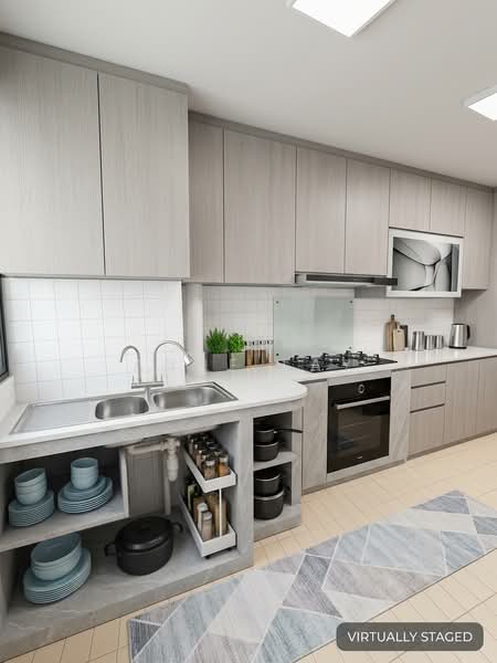 145 Bishan Street 11, 145 Bishan Street 11, 3 Bedrooms, 904 sqft, HDB Flat For Sale, by Anne Lay, 500169240 - Kitchen - PropertyGuru.com.sg