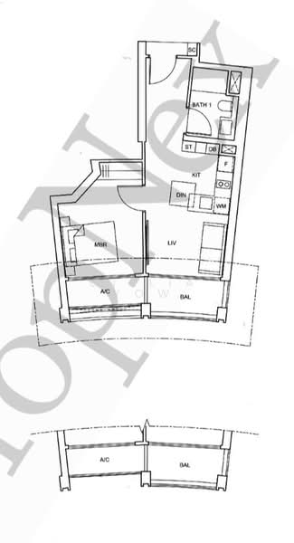 One Pearl Bank, 1 Pearl Bank, 1 Bedroom, 527 sqft, Condominium For Sale, by Cillia Yow, 500169251 - PropertyGuru.com.sg
