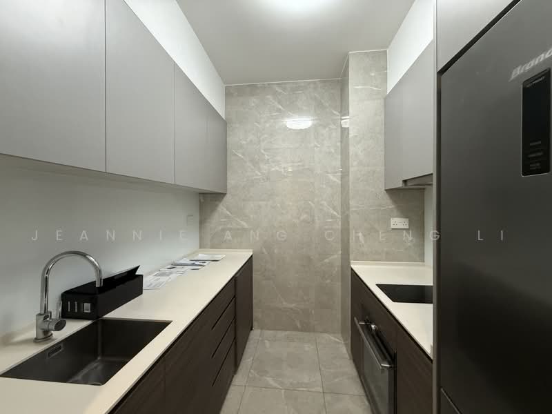 Stirling Residences, 23 Stirling Road, 2 Bedrooms, 689 sqft, Condominium For Rent, by Jeannie Ang Cheng Li, 500169262 - Kitchen - PropertyGuru.com.sg